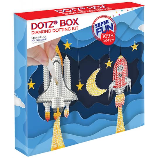 Diamond Dotz® Spaced Out DOTZ® BOX Diamond Painting Kit